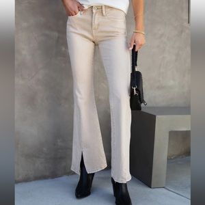 NWT ✨ Vici Alison Mid-Rise Flair - Vervet